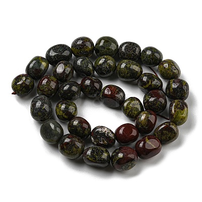 Natural Dragon Blood Beads Strands G-C038-02A-05-1