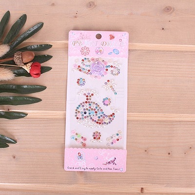 Self Adhesive Mobile Phone Stickers AJEW-TAC0025-05A-1