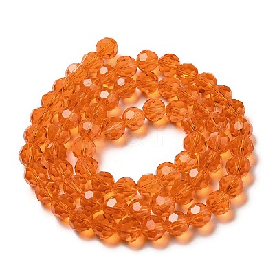 Transparent Glass Beads EGLA-A035-T10mm-D05-1