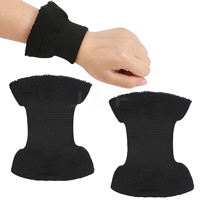 2PCS Nylon Knit Rib Bell Sleeve Cuff DIY-WR0003-96-1