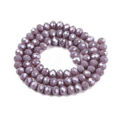 Electroplate Glass Beads Strands LS-EGLA-A044-P6mm-A13-1