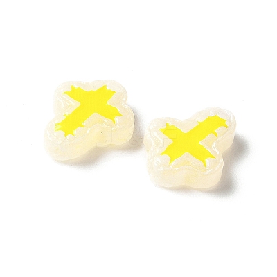 Baking Paint Glass Enamel Beads BLOW-D300-06V-1