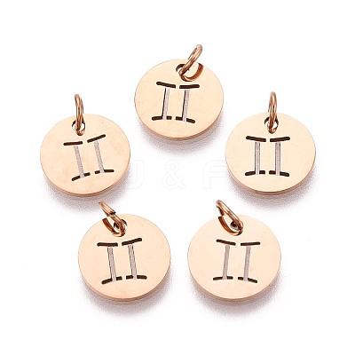 304 Stainless Steel Charms STAS-Q201-T445-3R-1