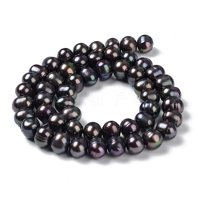 Natural Cultured Freshwater Pearl Dyed Beads Strands PEAR-P005-03A-02-1