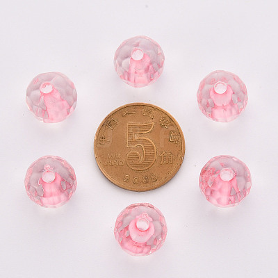 Transparent Acrylic Beads TACR-S154-10A-26-1