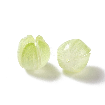 Tulip Acrylic Beads SACR-G022-02C-1