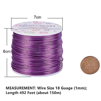 Round Aluminum Wire AW-BC0001-1mm-06-1