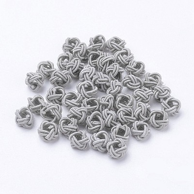 Nylon Cord Woven Beads NWIR-F005-14E-1