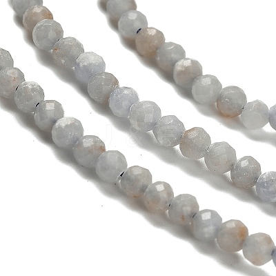 Natural Angelite Beads Strands G-RM2025-16-3mm-1