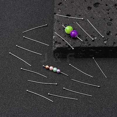 Tarnish Resistant 304 Stainless Steel Ball Head pins STAS-L153-03-1