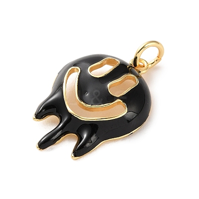 Brass Pendants KK-I383-09G-07B-1