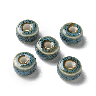 Handmade Porcelain Beads PORC-L080-C08-1