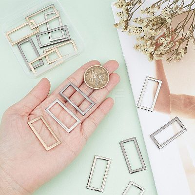 15Pcs 3 Colors Alloy Buckles DIY-GF0006-13C-1