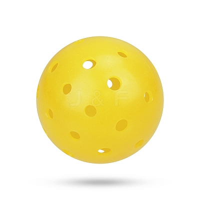 Plastic 40-hole Pickleball AJEW-E050-09A-1