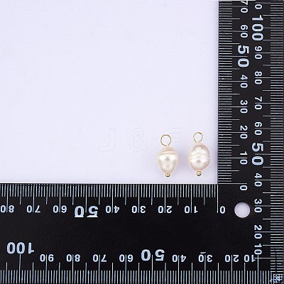 Natural Cultured Freshwater Pearl Pendants PEAR-SZ0001-08-1