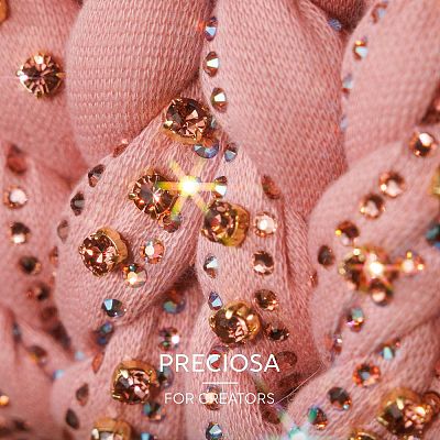 Preciosa® Crystal Hotfix Flatback Stones Y-PRC-HSS10-90110-200-1