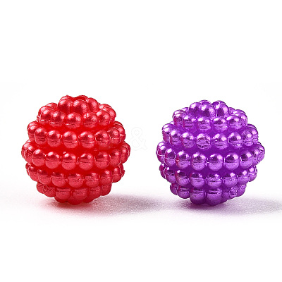 ABS Plastic Beads KY-T041-02-10MM-B-1