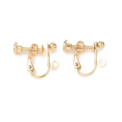 316 Surgical Stainless Steel Clip-on Earring Findings LS-STAS-H240-45G-1