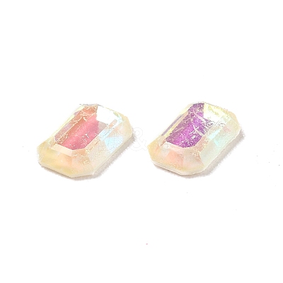 Flat Back Resin Rhinestone Cabochons MRMJ-T047-07C-1