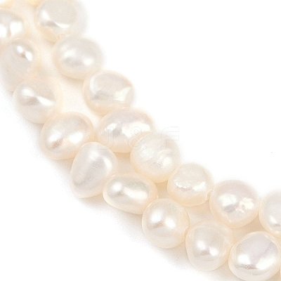 Natural Cultured Freshwater Pearl Beads Strands PEAR-P064-19D-06A-1