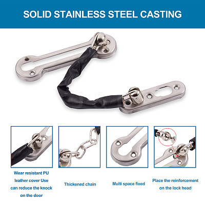 Stainless Steel Swing Bar Door Lock SW-TAC0002-02E-1