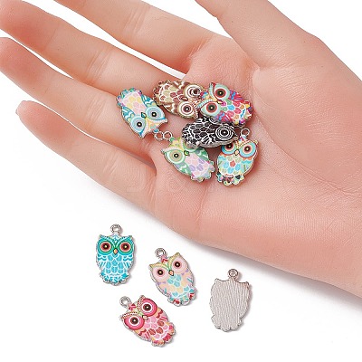 Printed Alloy Pendants ENAM-YW0003-31-1