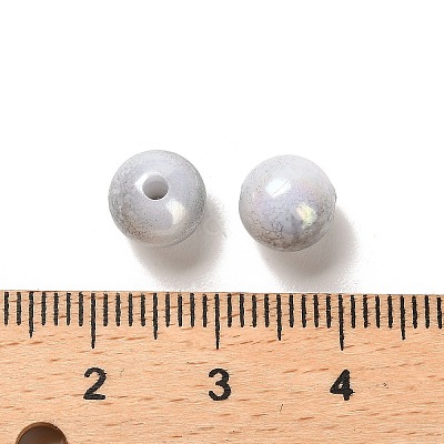 Opaque Acrylic Beads OACR-Z016-01A-01-1