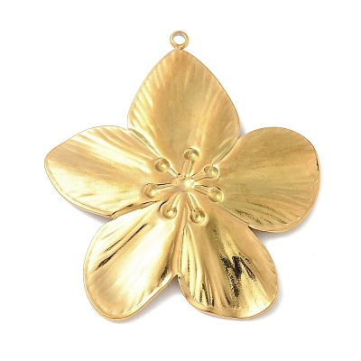 304 Stainless Steel Pendants STAS-L293-09E-G-1