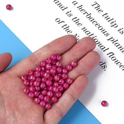 Opaque Acrylic Beads MACR-S371-135-I02-1
