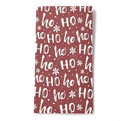 Christmas Theme Rectangle Paper Bags CARB-G006-01D-1