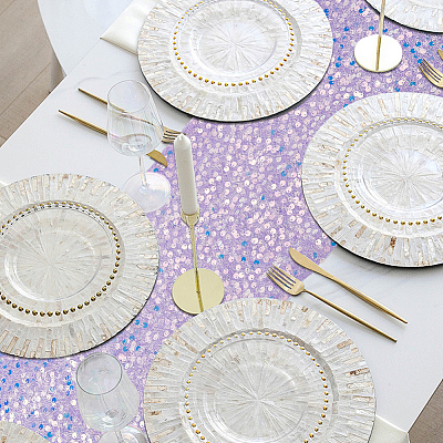Polyester Sequin Table Runners AJEW-WH20080-48B-1