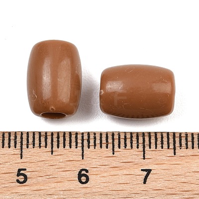 Opaque Acrylic European Beads AC-CBA1794-03B-1