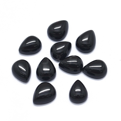 Natural Obsidian Cabochons X-G-O175-22-10-1