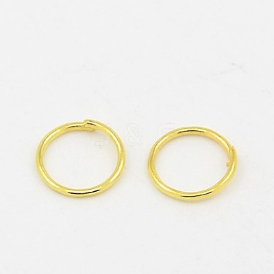 Iron Open Jump Rings JR8MM-M-1