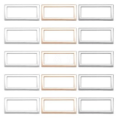 15Pcs 3 Colors Alloy Buckles DIY-GF0006-13C-1