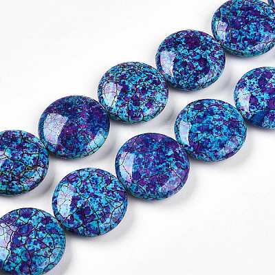 Synthetic Turquoise Beads Strands TURQ-T004-07A-06-1