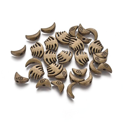 Tibetan Style Alloy Combine Beads X-TIBE-Q070-162AB-NR-1