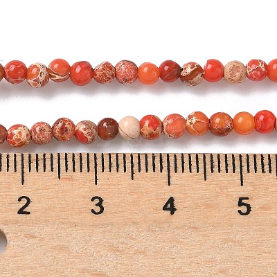 Dyed Natural Regalite/Imperial Jasper/Sea Sediment Jasper Beads Strands G-B124-C05-03-1