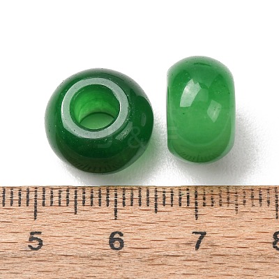 Dyed Natural Quartz European Beads GG-CBA0022-18-1