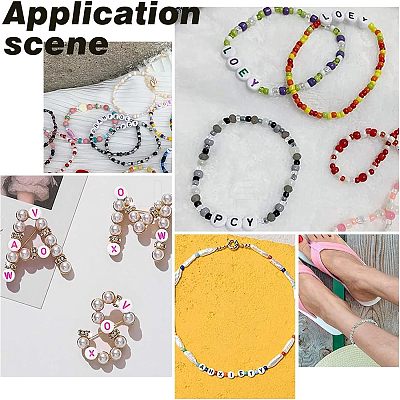 Plating Acrylic Beads SACR-CA0001-04-1