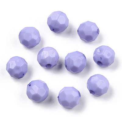 Opaque Acrylic Beads MACR-S373-69-S02-1