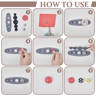 Iron Blank Buttons FIND-UN0010-54-1