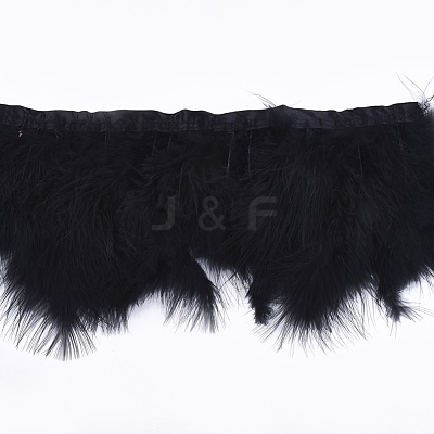 Turkey Feather Fringe Trimming FIND-T037-03A-1