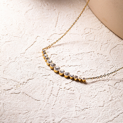 201 Stainless Steel Pendant Necklaces LS-KE4254-1