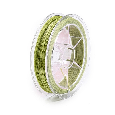 2-Ply Round Waxed Cotton Thread Cords YC-T004-01A-22-1