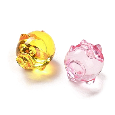 Transparent Acrylic Beads OACR-Z016-12A-1