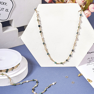 DIY Chain Bracelet Necklace Making Kit DIY-TA0006-09B-1
