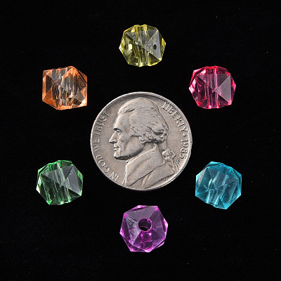 Transparent Acrylic Beads MACR-S373-51B-1