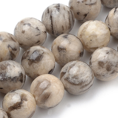 Natural Feldspar Beads Strands G-S259-26-10mm-1