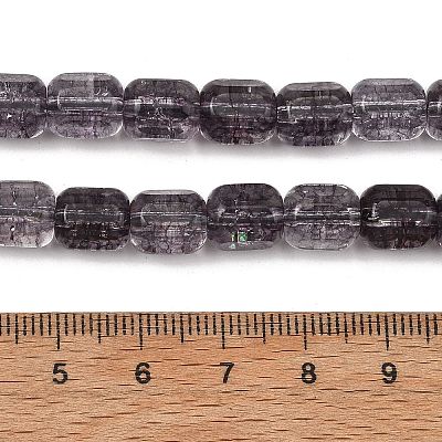 Transparent Glass Beads Strands GL-A001-01A-09-1